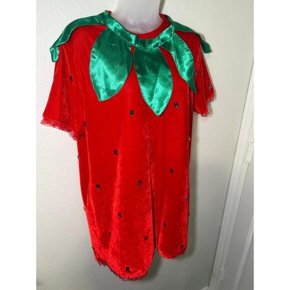 Dolls Kill Strawberry Costume Dress - Size S - Picture 1 of 7